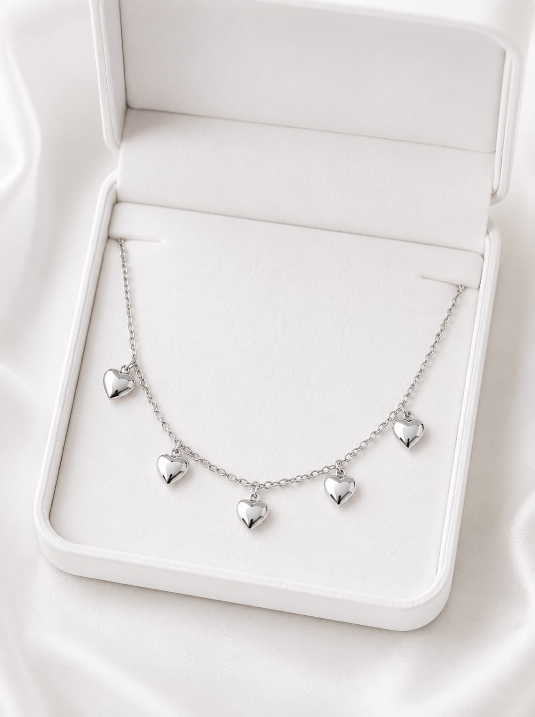 Choker Coração - Aço
